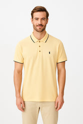 Men’s yellow Oversized Polo Tee